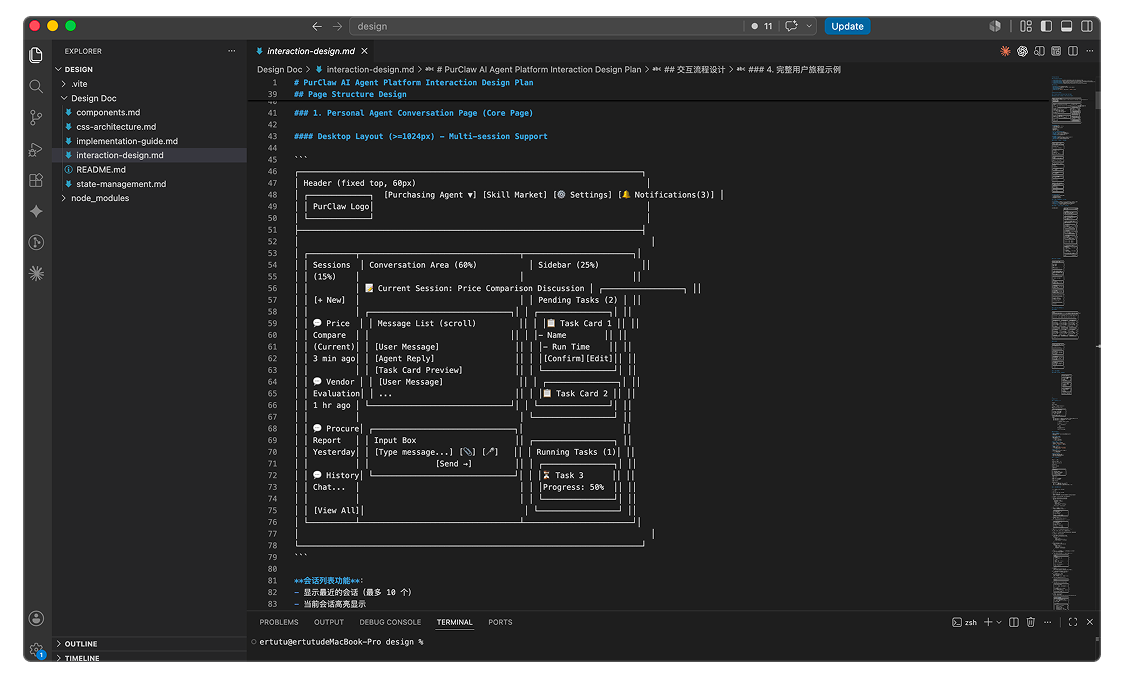 Development process example 3
